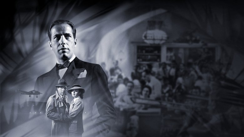 Escena cinematográfica clásica evocando Casablanca